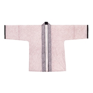 织造司原创汉服[晚桃悠悠]宋制改良短褙子宋抹渐变印花三裥裙日常