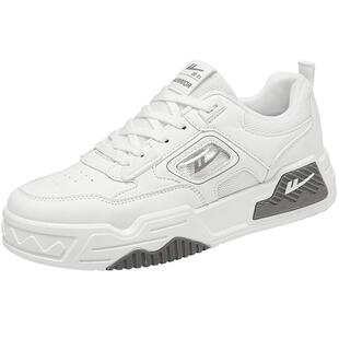 回力女鞋夏季潮流百搭休闲低帮白色板鞋学生运动厚底增高小白潮鞋