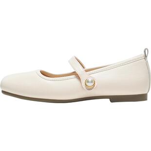 回力玛丽珍女鞋简约百搭单鞋女2026春夏款平底软皮软底配裙子鞋子