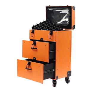 纹绣工具箱化妆箱拉杆多层美甲箱子纹绣师彩妆跟妆美容上门工具箱