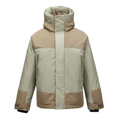 SKECHERS斯凯奇男时尚舒适梭织短款羽绒外套L424M001/04AU