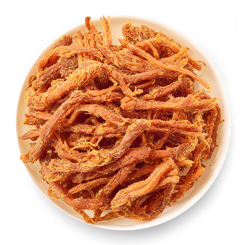 来伊份猪肉丝500g小包称重肉条