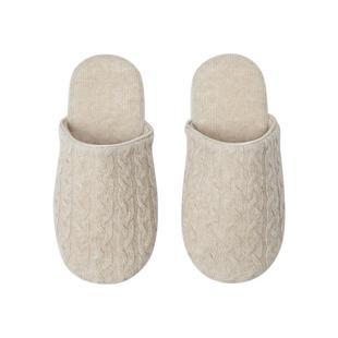 MANITO/曼尼陀 Heather针织拖鞋男女同款 居家情侣拖鞋保暖