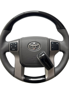 TOYOTA/丰田霸道桃木方向盘