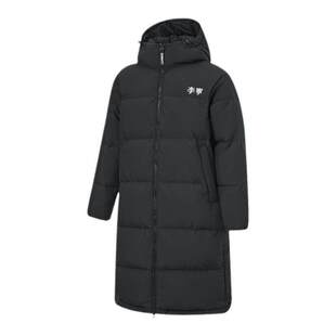 李宁火锅羽绒服长款男女冬季大衣防风防泼水加厚鸭绒保暖运动外套