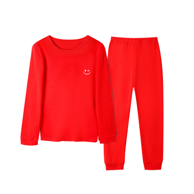 北极绒儿童本命马年红色保暖内衣