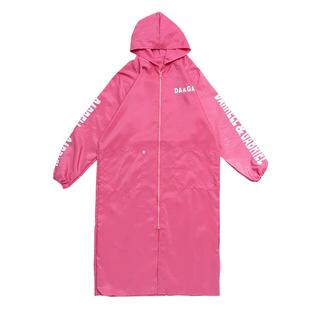 特长大褂纯色防泼防脏污罩衣男女工装四季薄款外套厨房围裙工作服