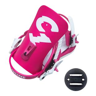 COSONE新款大鸟单板固定器绑带刻滑进阶碳纤底座男女款雪鞋固定器