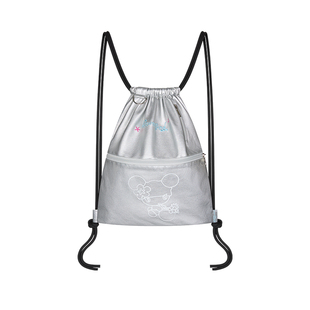 BETWEENANDx鸟鸟一 原创设计印花双肩包抽绳双面背痛包原创新款