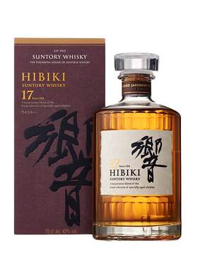 日本进口响17年威士忌700ml正品