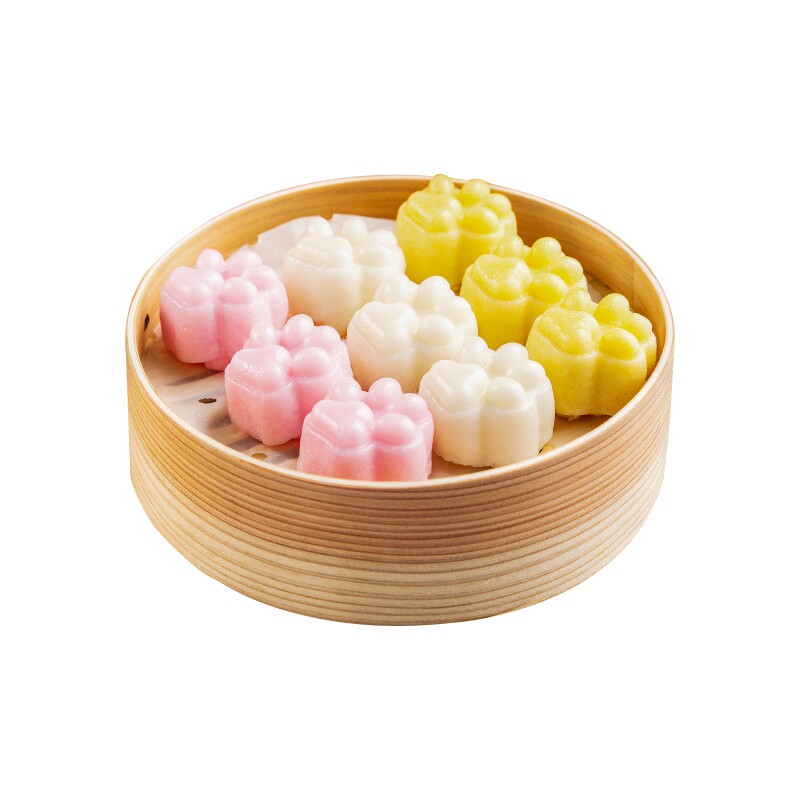 精丰粗粮猫爪糕三色米糕儿童早餐