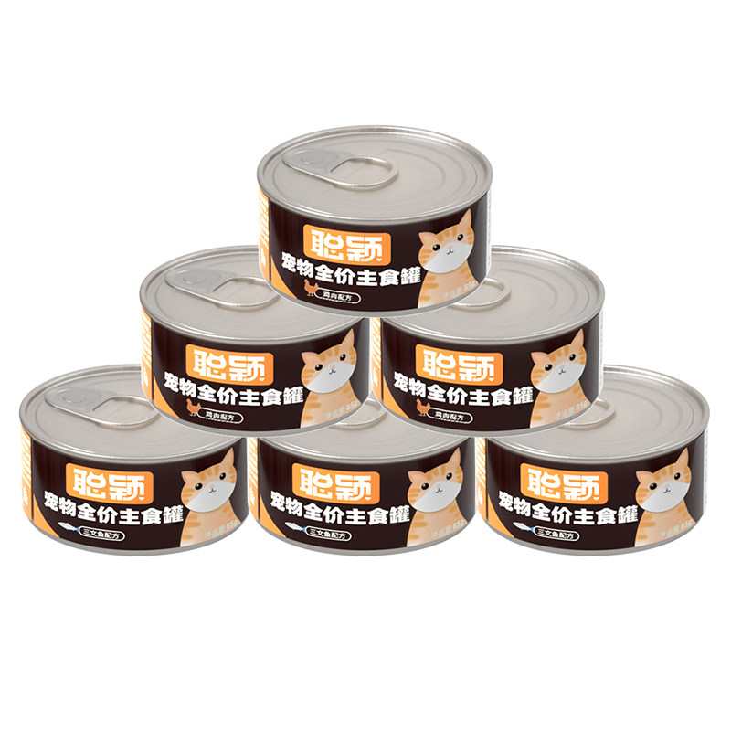 聪颖猫咪主食罐头成猫幼猫零食增猫全价湿粮/主食罐