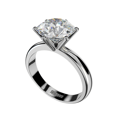 钻戒镀铂金防过敏砖戒个性百搭