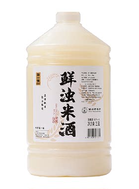 浙一家农家自酿鲜浊米酒2.5L