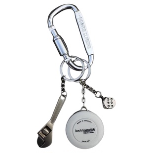 afaa卷尺钥匙扣腰间穿搭配饰扳手骰子包挂件Cleanfit小众潮流挂饰