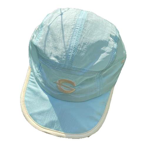 CKDH自制速干运动帽男女2025春夏新款防晒短檐鸭舌帽户外棒球帽子