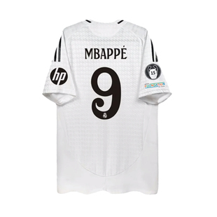 2425皇马球衣主场客场足球服球员球迷版姆巴佩贝林厄姆C罗欧冠版