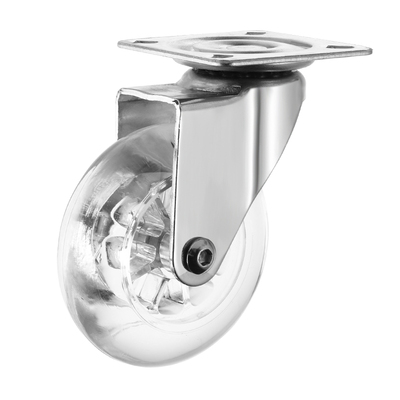 展示柜家用移动静音透明万向轮