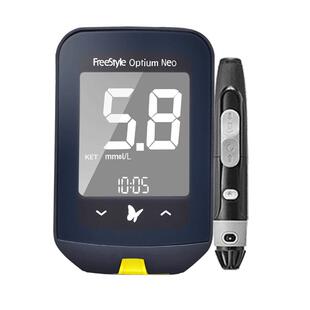 雅培血糖测试仪家用精准血酮仪至新血糖试纸血酮测试仪血酮试纸高