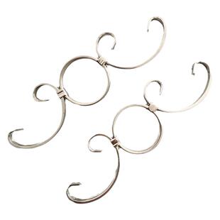 SOS不锈钢门花欧式楼梯装饰花 COC圆圈圆环花304门窗扶手围栏装饰