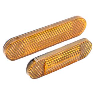 电动车国标车反光片反射器仿净原U-be前减震侧面警示牌夜光反光灯