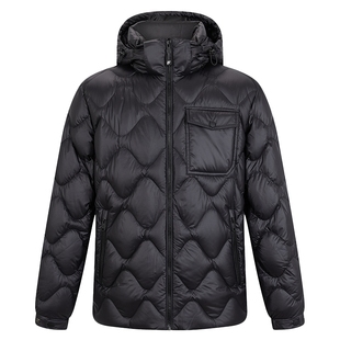 LONDA伦德马冬季男士商务休闲连帽羽绒服加厚保暖宽松亲肤外套男