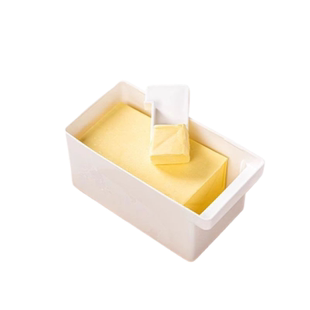 黄油切割储存盒收纳盒子保鲜盒食品冰箱专用塑料盒带盖奶酪芝士