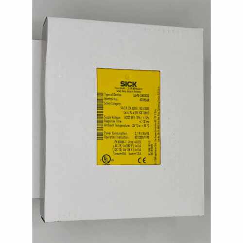 溢价-SICKUE433AR3D2德国西克安全继电器6034
