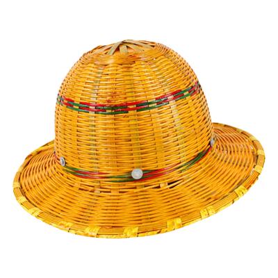 竹编帽大帽檐夏季透气遮阳帽