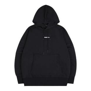 YJ1NGZYZJ LOGO连帽卫衣上衣 黑色/白色