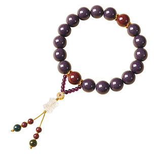 宫里上新中药手串女款合香珠天然古法非遗紫色手链生日礼物送妈妈