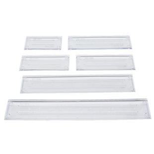 TBC接线端子排盖板TBC-6003/1006电流端子透明盖板防层盖60/100A