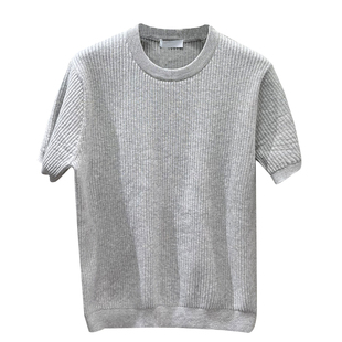 纯色长袖针织衫男秋冬新款打底毛衫线衣男士净版简约弹力紧身毛衣