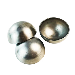 304不锈钢半球形封头不锈钢旋压半圆球焊接管帽封头不锈钢管封盖