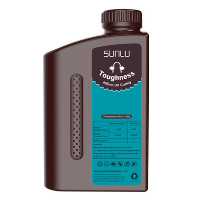 三绿3D打印耗材韧性光敏树脂