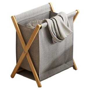 脏衣篓家用衣服收纳筐可折叠洗衣篮高颜值轻奢床尾晚上放衣服神器