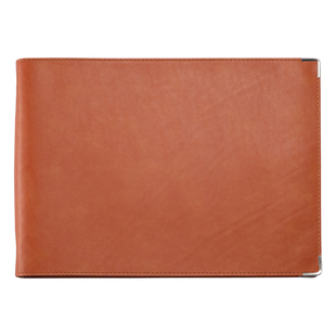 横版A4商务软皮大活页本B5笔记本子皮革活页夹可拆卸定制LOGO空白内页白纸横线康奈尔封面订做免费刻字定制