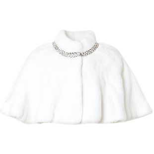 【丹麦进口SAGA级水貂】La Koradior拉珂蒂通勤款外套毛皮披肩