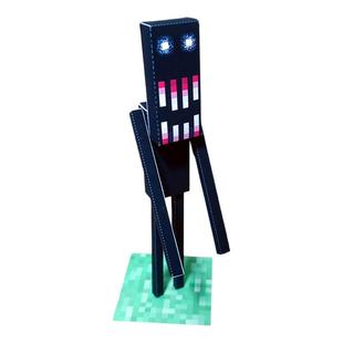 我的世界像素风格纸模型图纸胖him盾哥雾中人303死神镰刀烦村武器