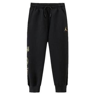【黑金系列】Jordan儿童装男童休闲长裤秋季篮球运动裤JD2442068