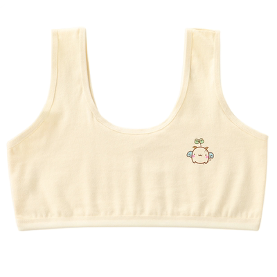 8-15岁女童纯棉小背心无钢圈