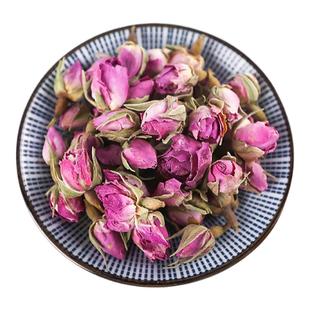 法兰西玫瑰花茶500g泡水干花蕾粉红玫瑰花茶特级花草茶非法国进口