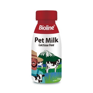 bioline宠物牛奶0乳糖狗狗猫咪专用营养牛乳柯基泰迪幼犬零食鱼油