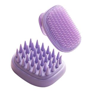 头发按摩梳双面洗头神器硅胶洗头梳头皮挠痒洗发经络抓头器按摩梳