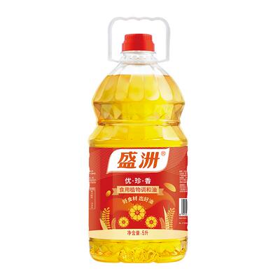 盛洲优珍香食用调和油5L