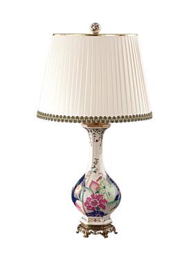 蒂高美居美式古典创意床头灯陶瓷