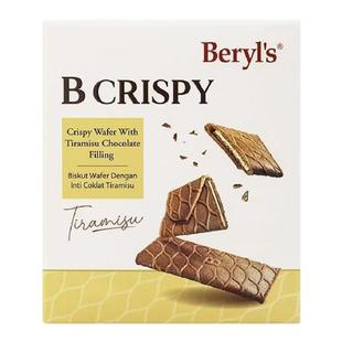 马来西亚原装代购Beryl's倍乐思提拉米苏巧克力夹心薄脆饼干特产