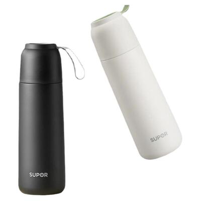 苏泊尔不锈钢保温水杯分享盖