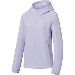 鸿星尔克防风衣女2026春季新款女士三防修身运动连帽夹克外套女装