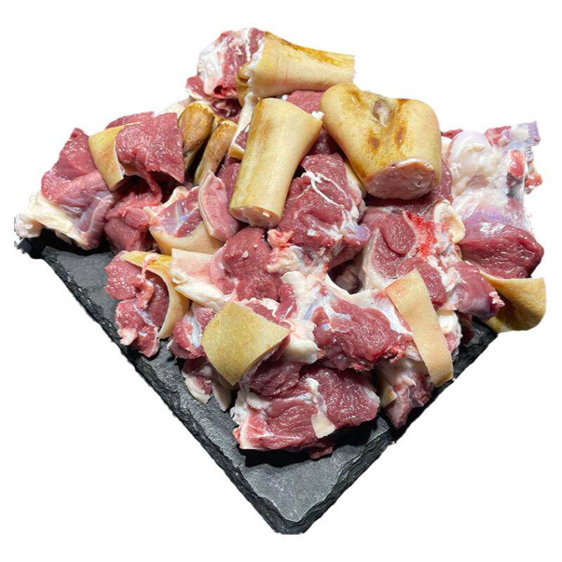 千野羊行带皮山羊肉散养新鲜现杀